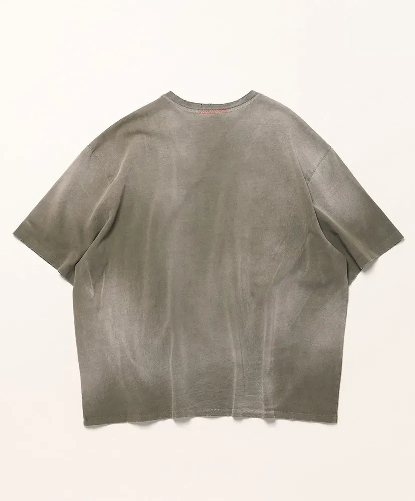 Orversized Crop T-Shirts Aged