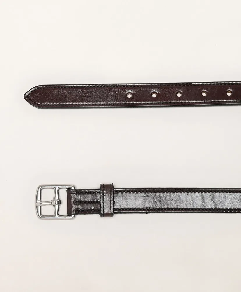 1 Stirrup Leather Buckle Belt