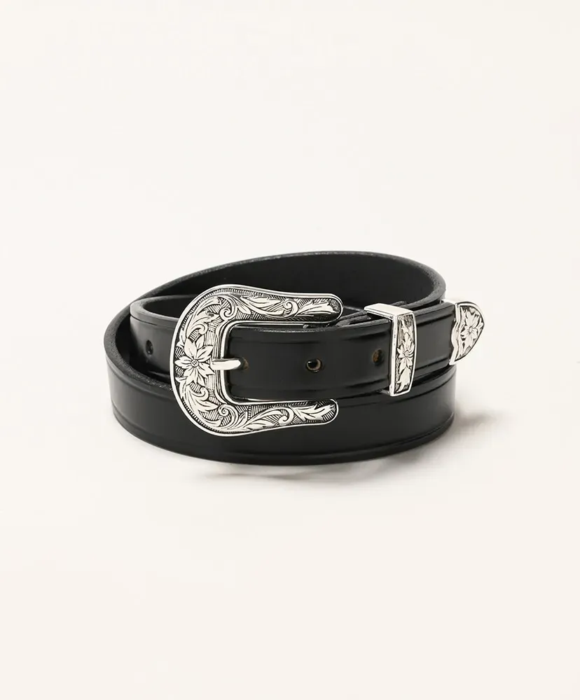 Antique Silver Buckle Set Belt