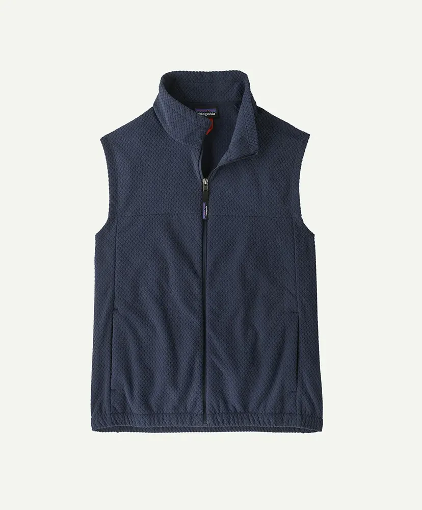 Textured Fleece Vest