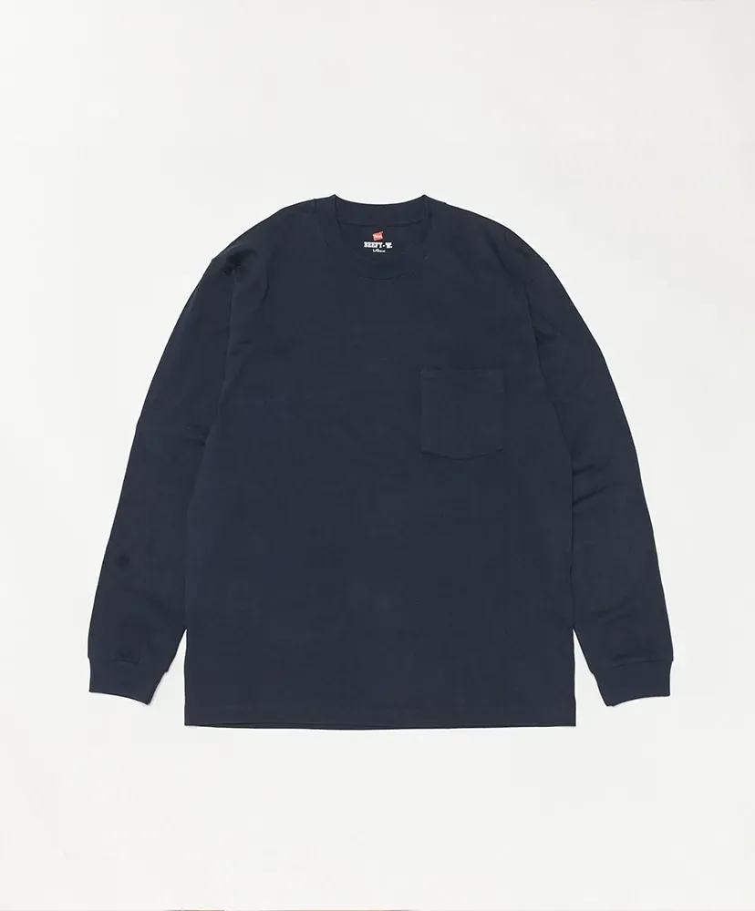 Beefy-T Long Sleeve Pocket T Shirt