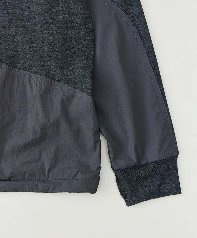Merino Wool Military Hooded Sweater