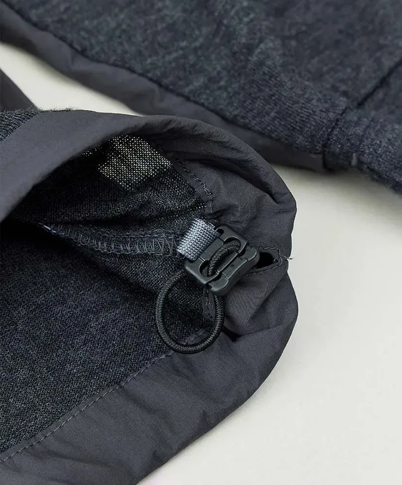 Merino Wool Military Hooded Sweater