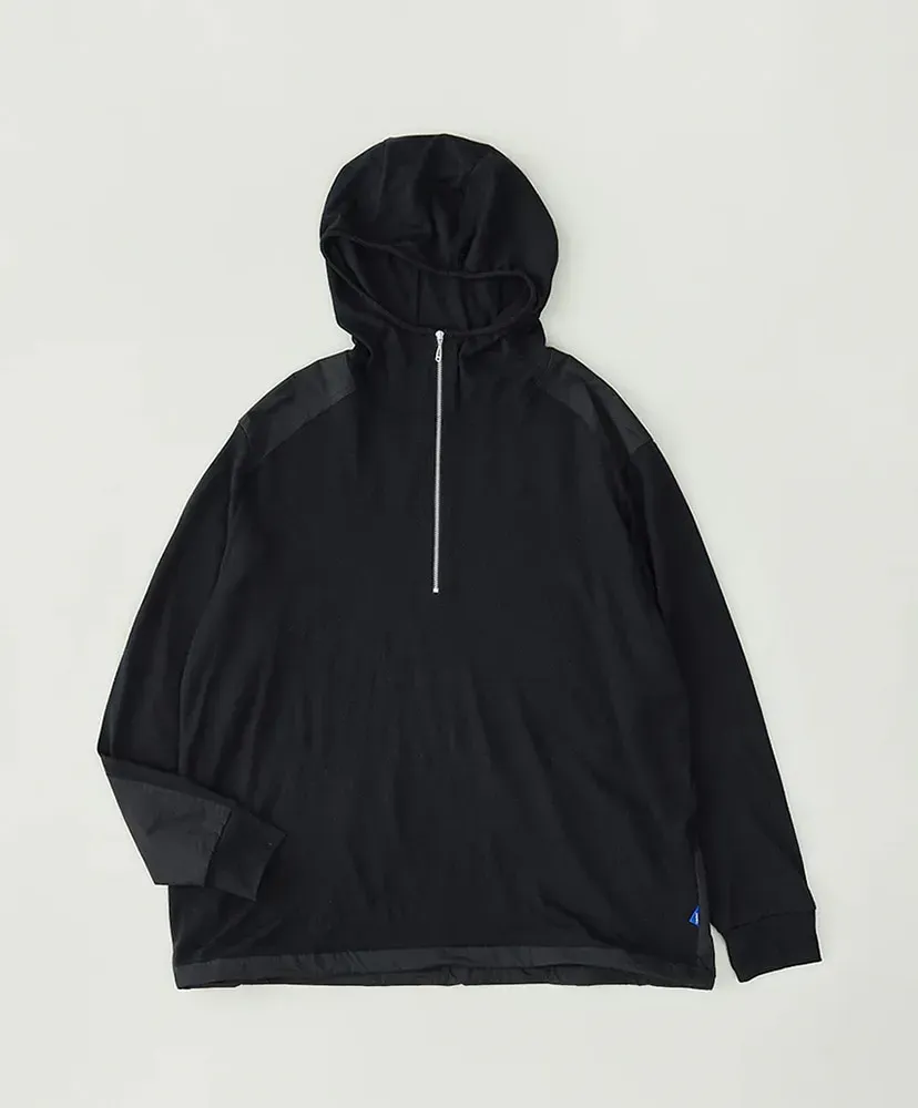 Merino Wool Military Hooded Sweater