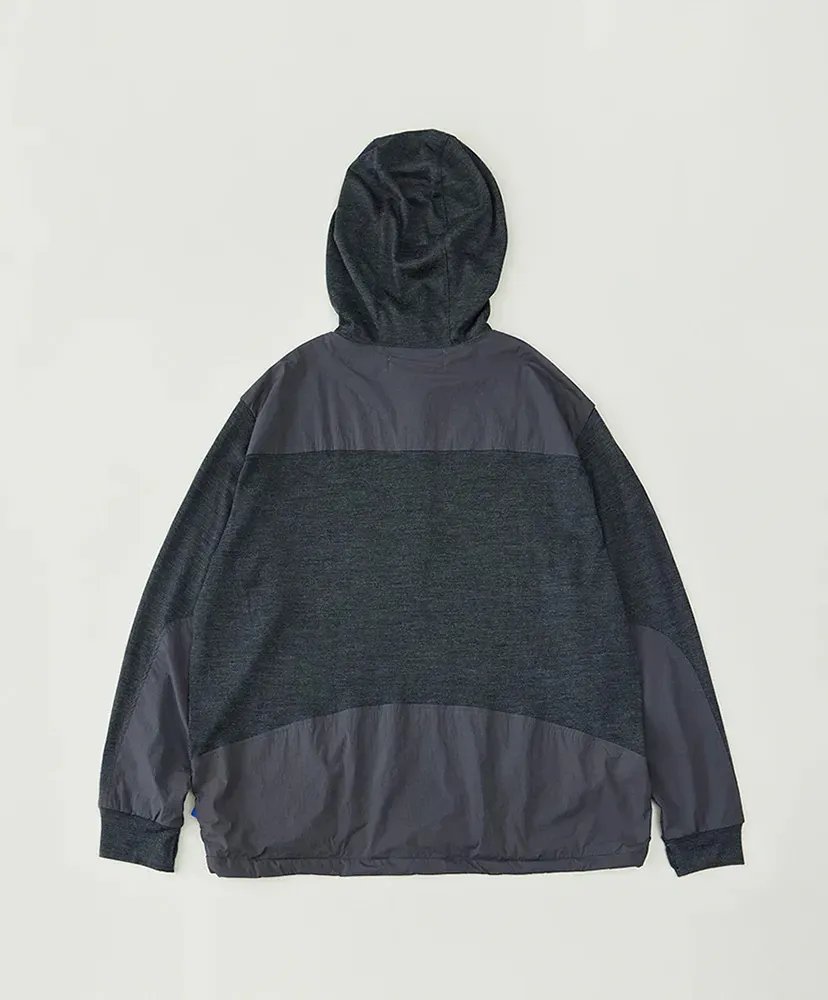 Merino Wool Military Hooded Sweater