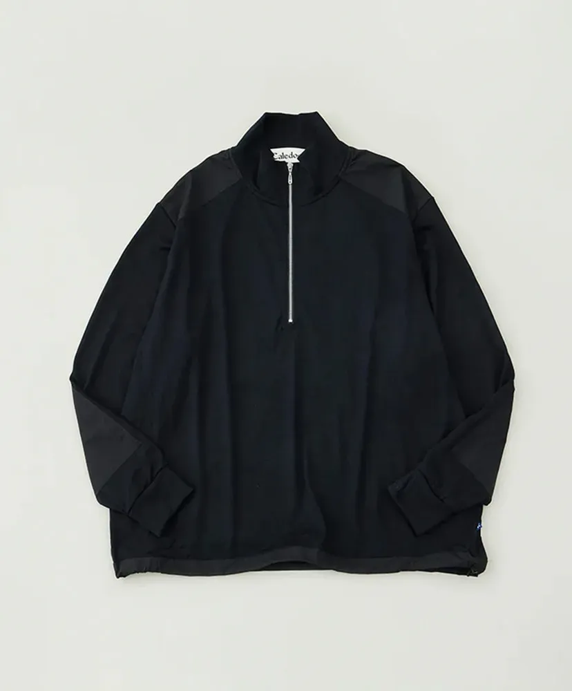Merino Wool Half Zip Sweater