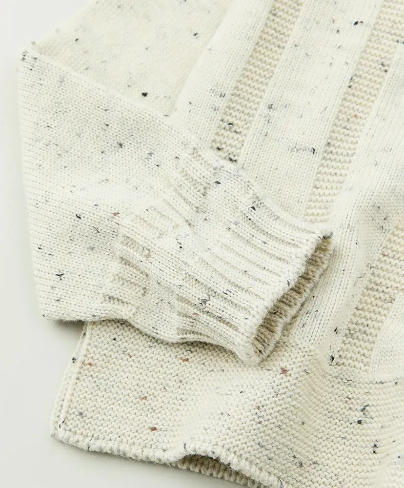 Merino Wool Roll Neck Sweater Made By Guernsey Woollens
