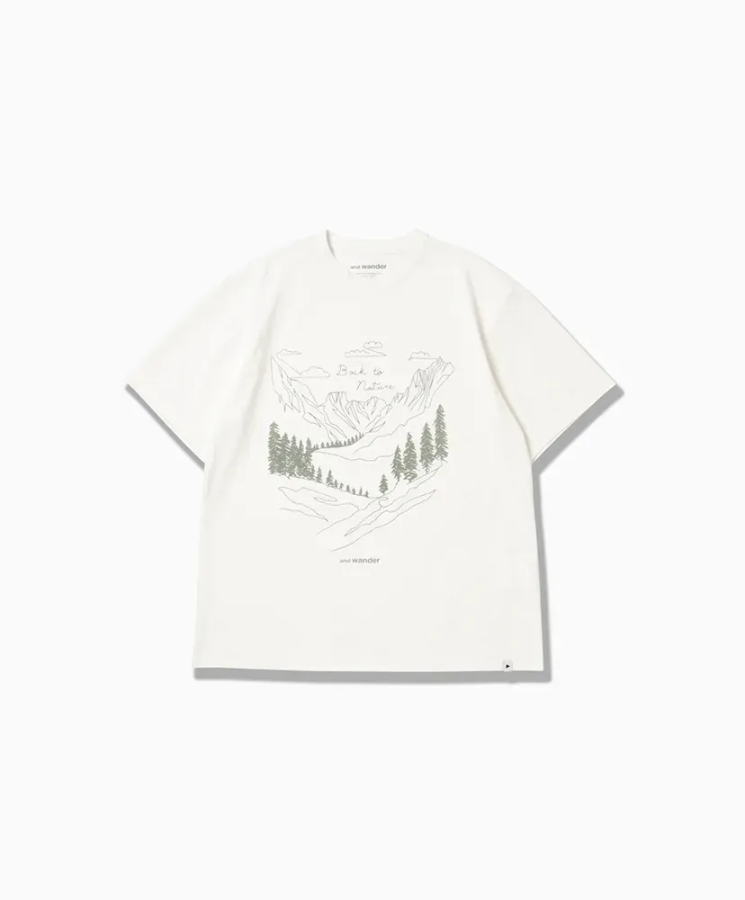 Back To Nature Printed Ss T