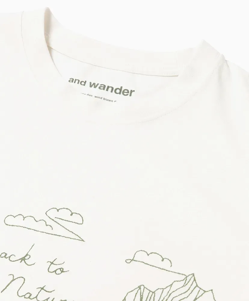 Back To Nature Printed Ss T