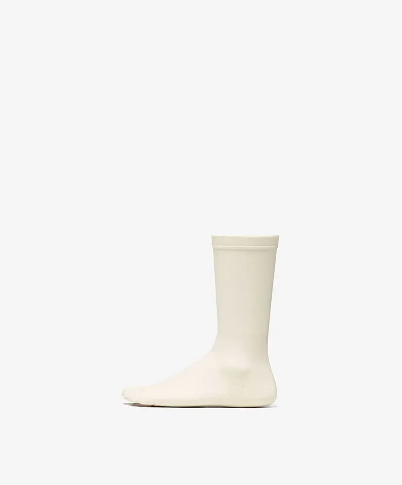 Paper Fiber 5-Toe Mid Cut Socks