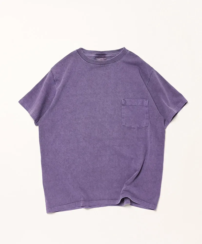S/S Pocket Tee Pigment Dye