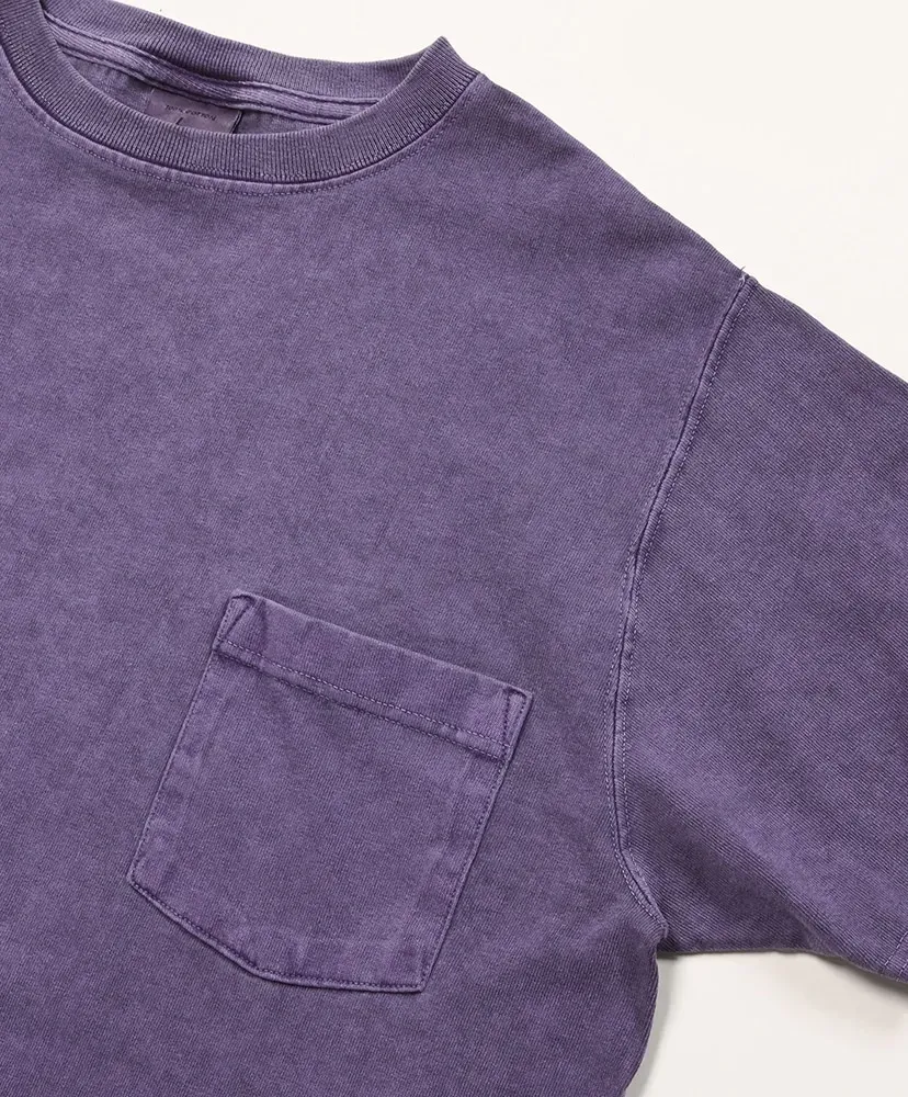 S/S Pocket Tee Pigment Dye