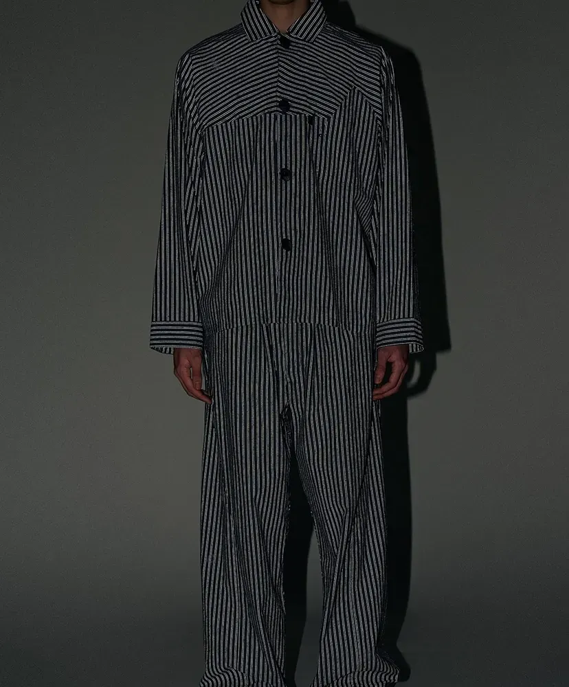 Retro Reflective Striped Shirt