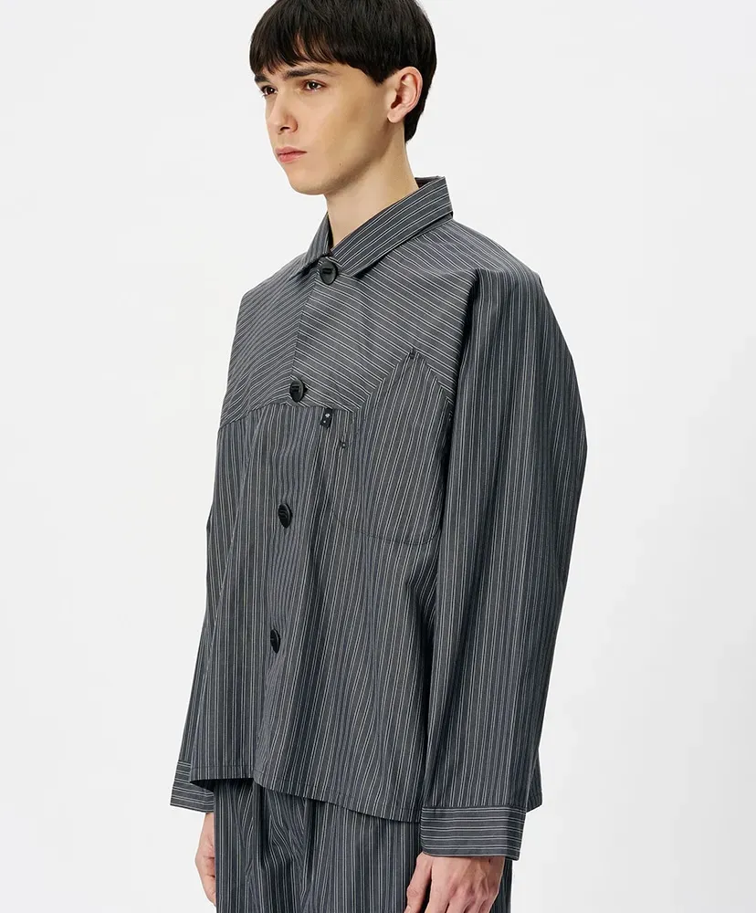 Retro Reflective Striped Shirt