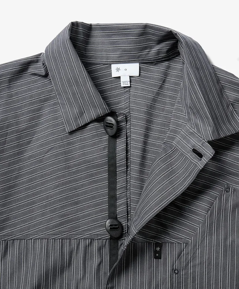 Retro Reflective Striped Shirt