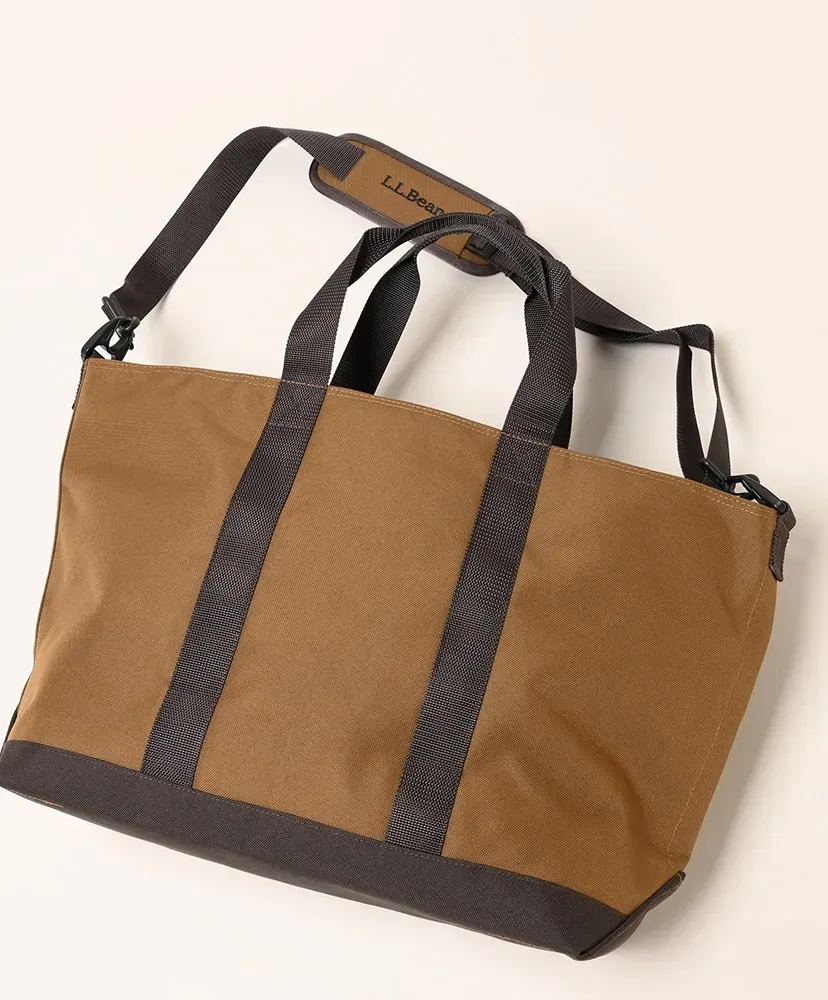 Hunter's Tote Bag, Zip-Top With Shoulder Strap Large