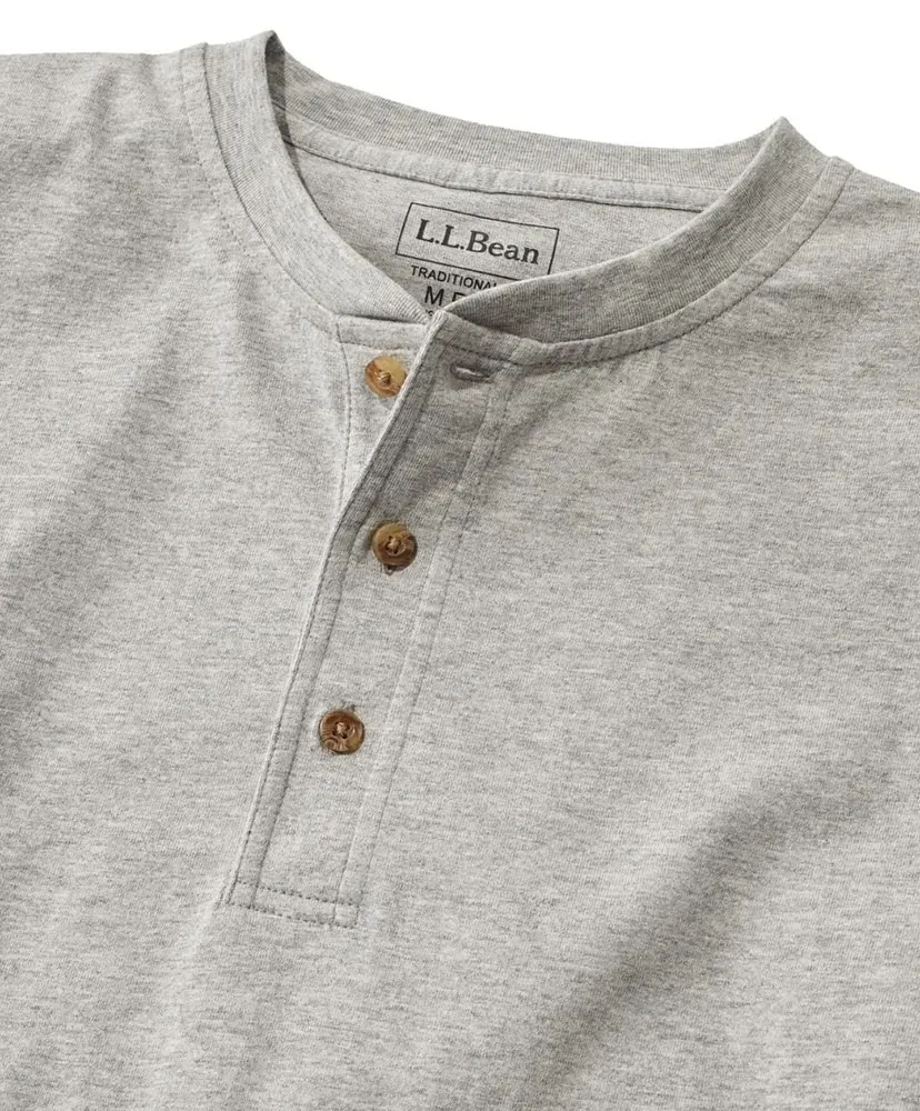 Carefree Unshrinkable Tee Long-Sleeve Henley