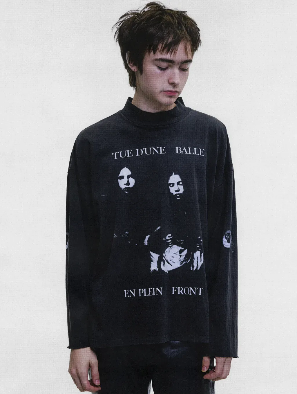 Balletue D'une Mock Neck Ls T-Shirt