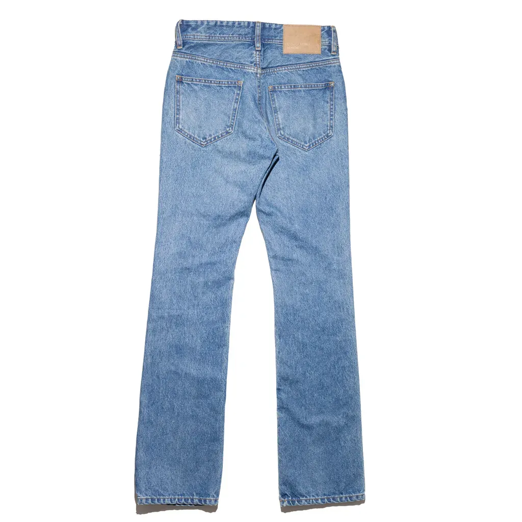 Lowrise Straight Leg Jeans