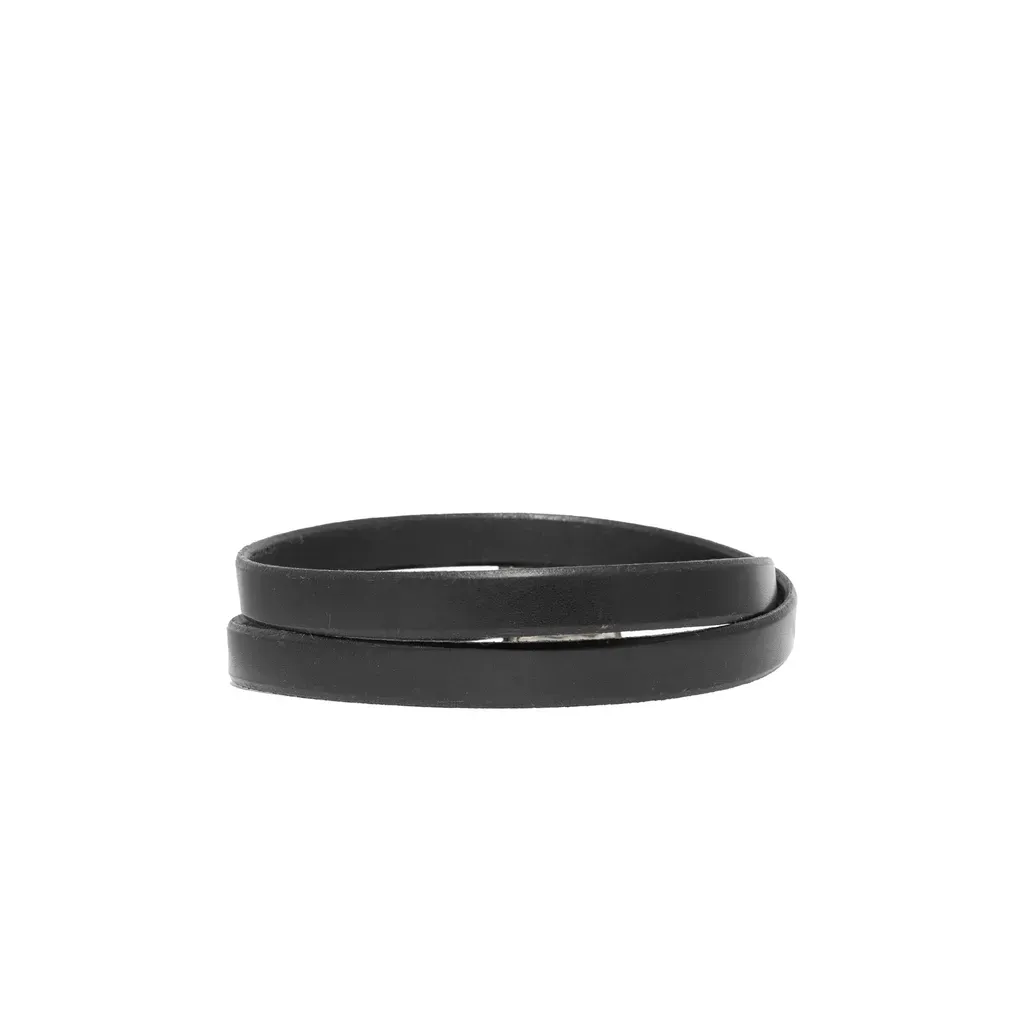 Micro Buckle Skinny Belt