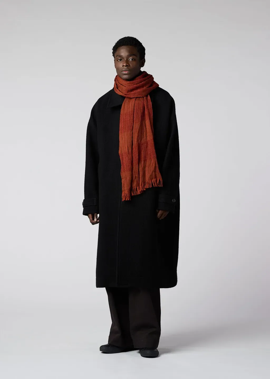 Wool Tuck Stole