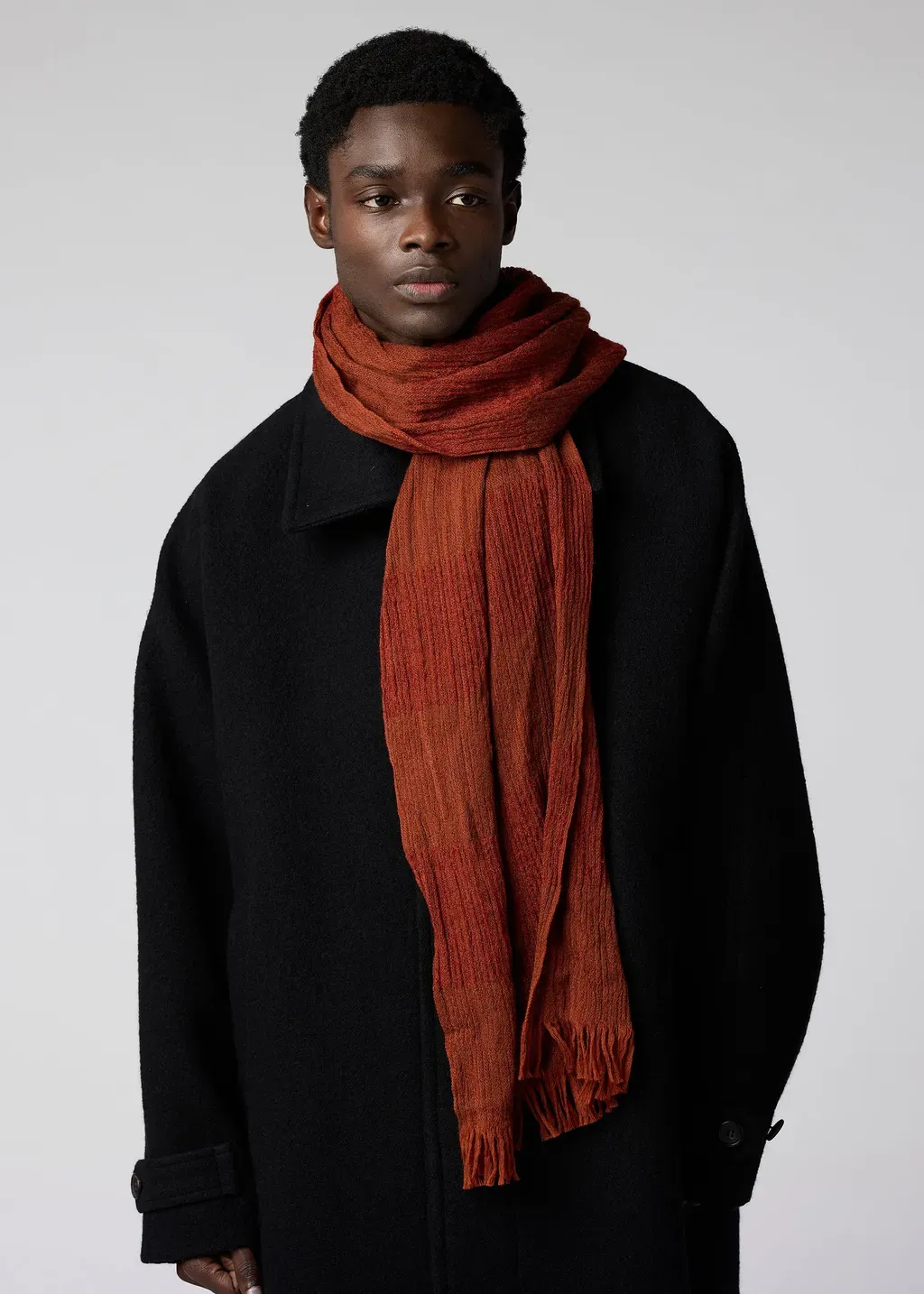 Wool Tuck Stole