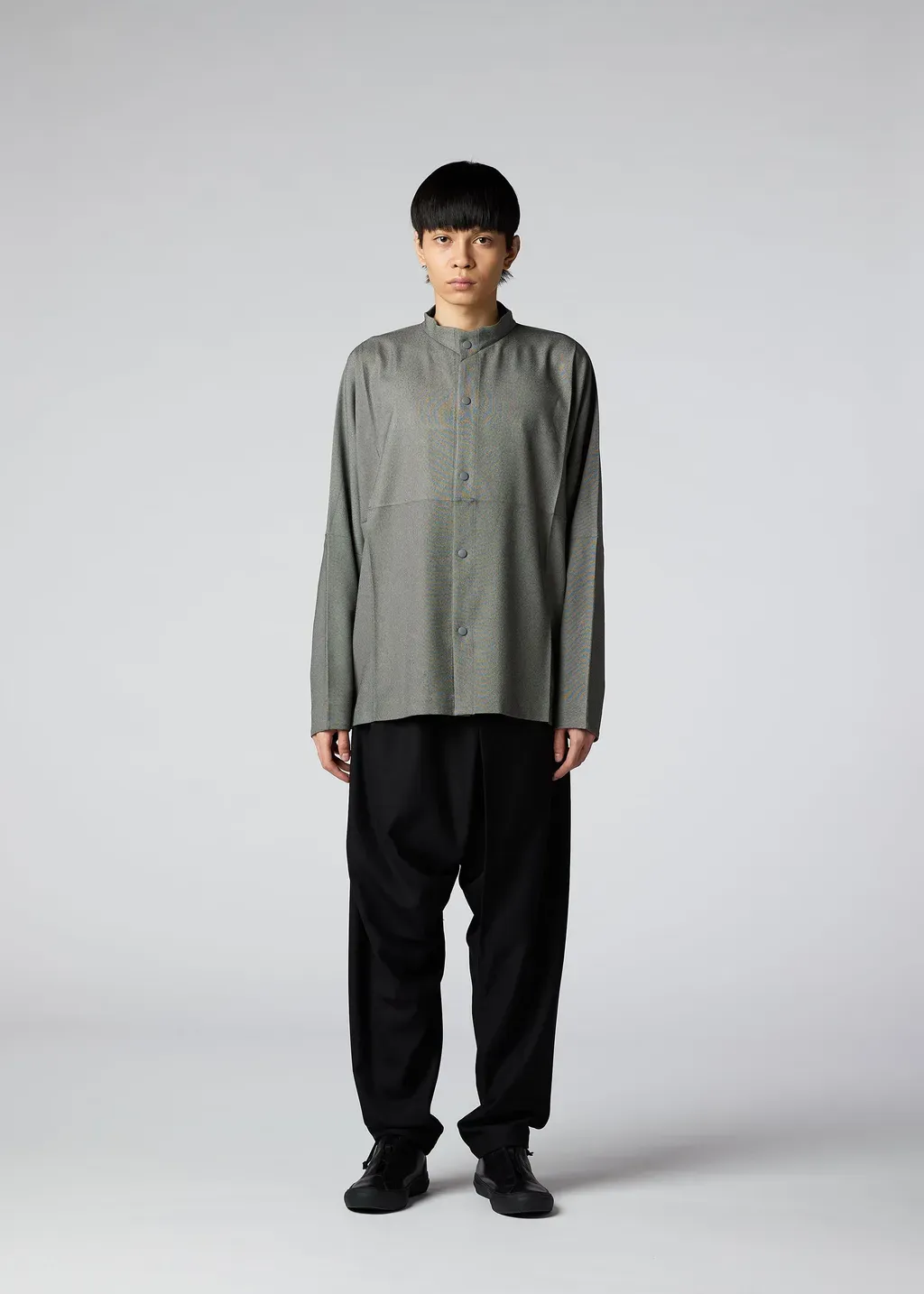Wool Like Compact Shirt