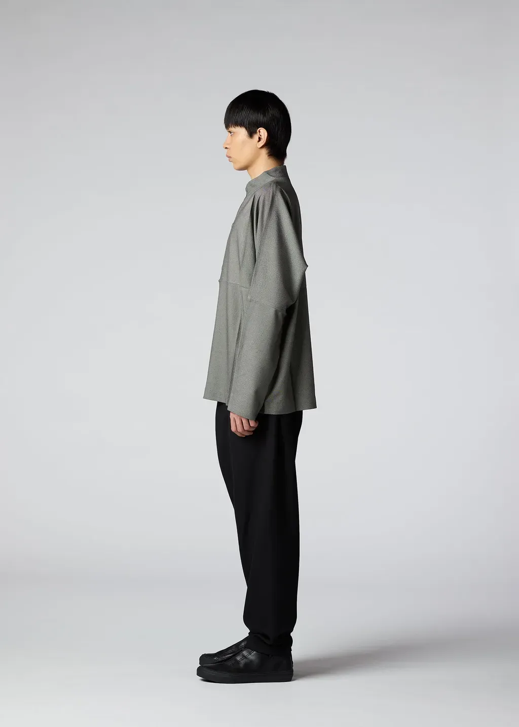 Wool Like Compact Shirt