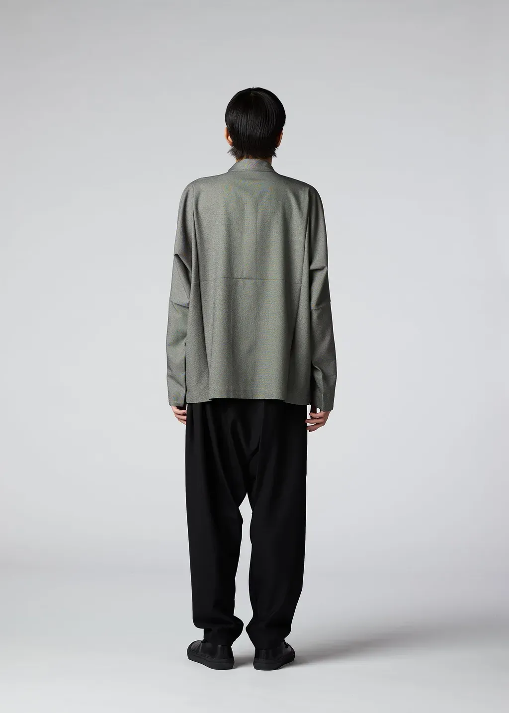 Wool Like Compact Shirt