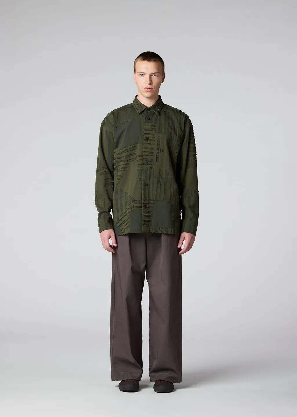Geometry Jacquard Shirt