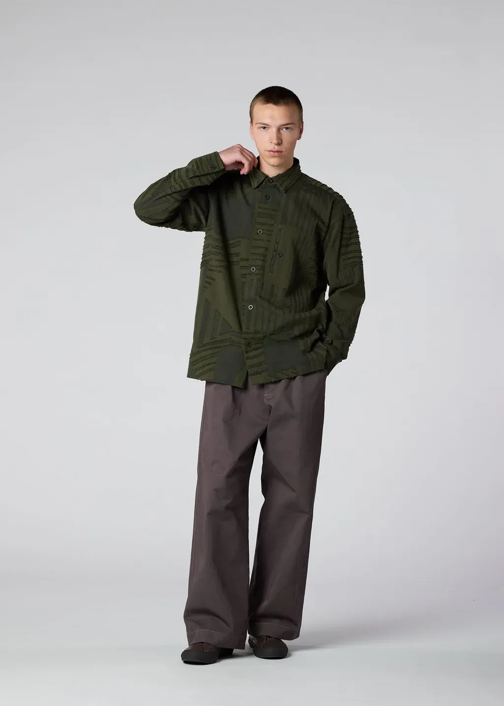 Geometry Jacquard Shirt