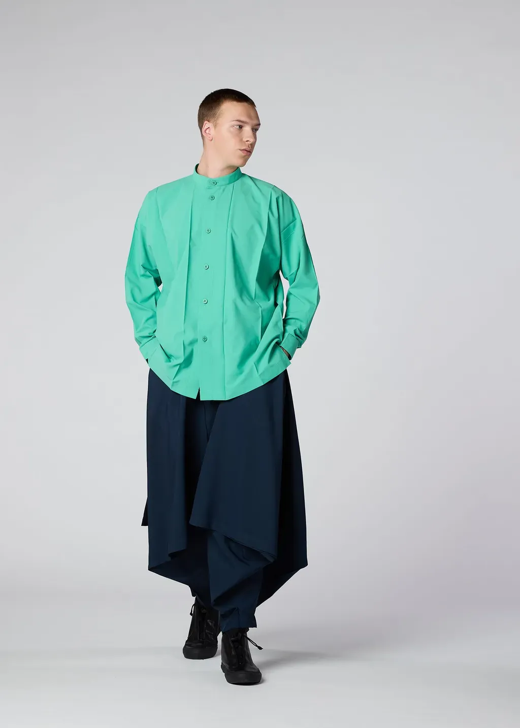 Big Pleats Shirt