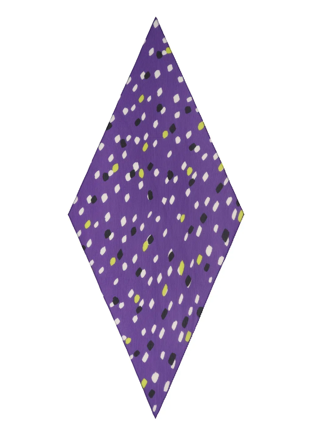 Time Dots Pleats Stole