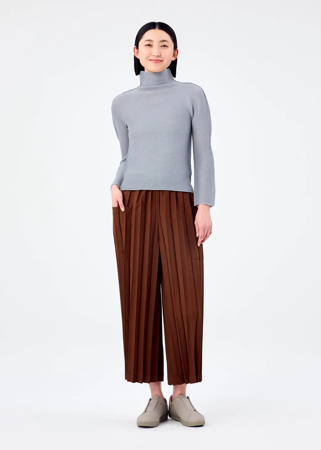 Color Pleats Bottom