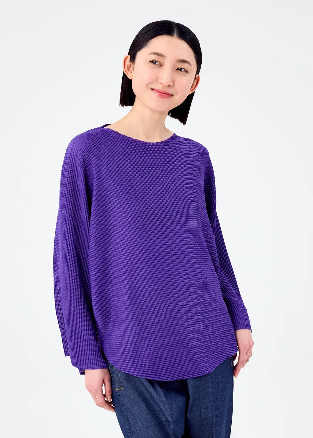 Curve Knit Stretch Pleats