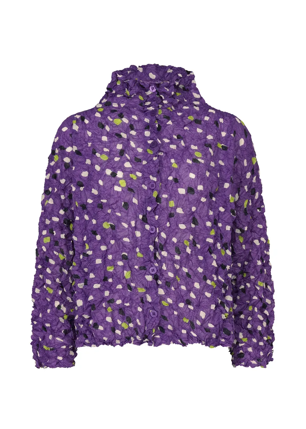 Time Dots Velour Meringue