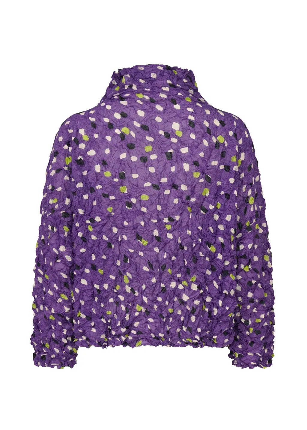 Time Dots Velour Meringue