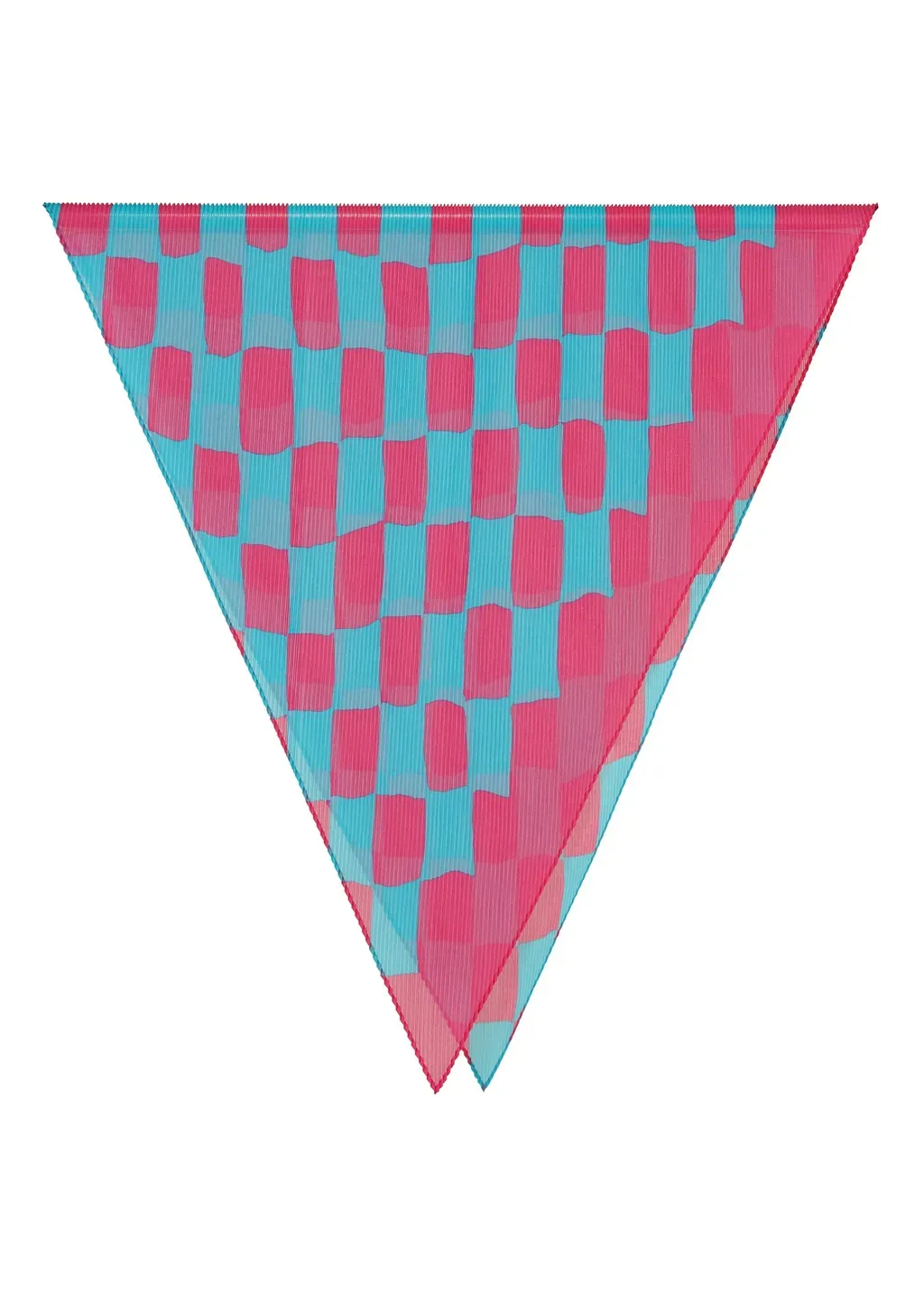 Diamond Pleats Stole