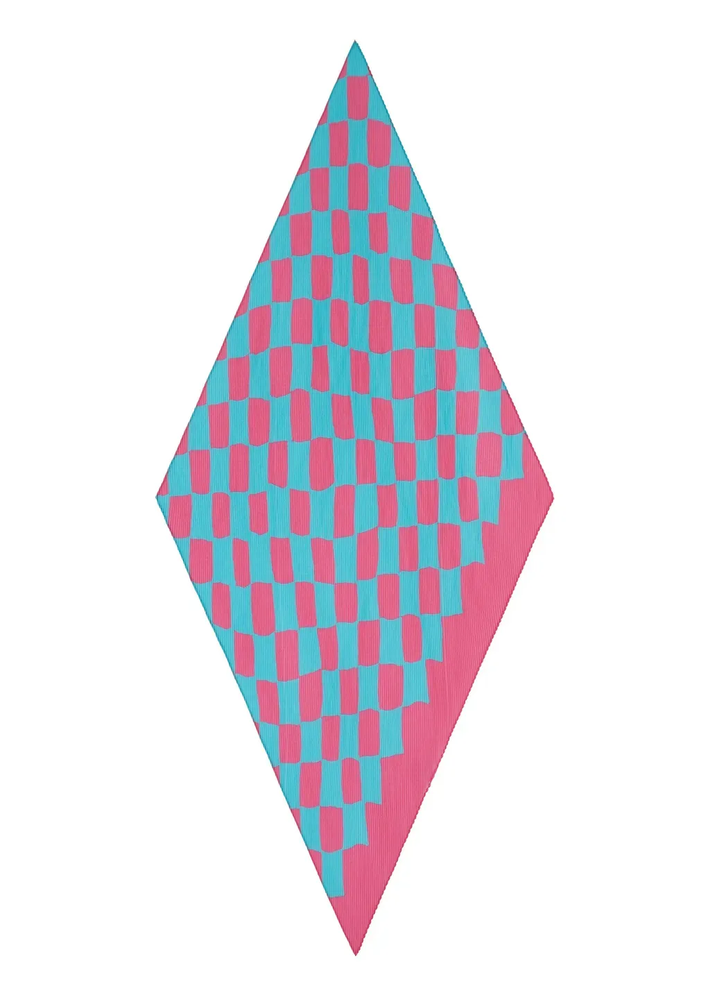 Diamond Pleats Stole