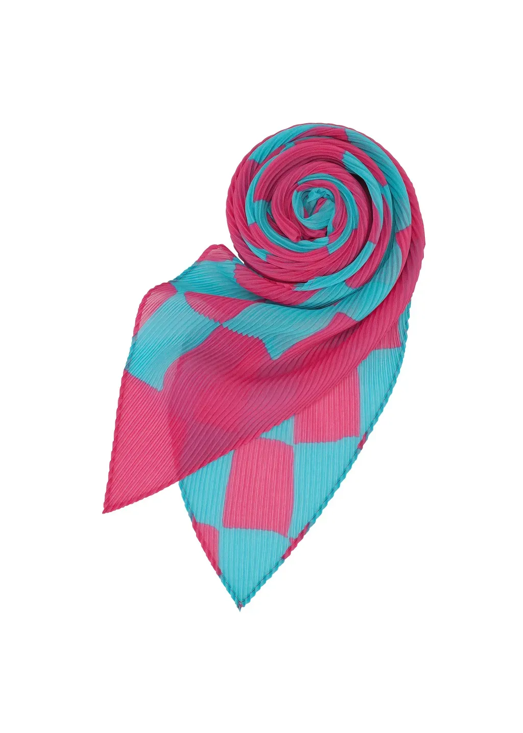 Diamond Pleats Stole