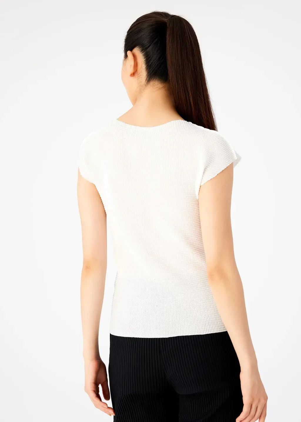 Knit Stretch Pleats