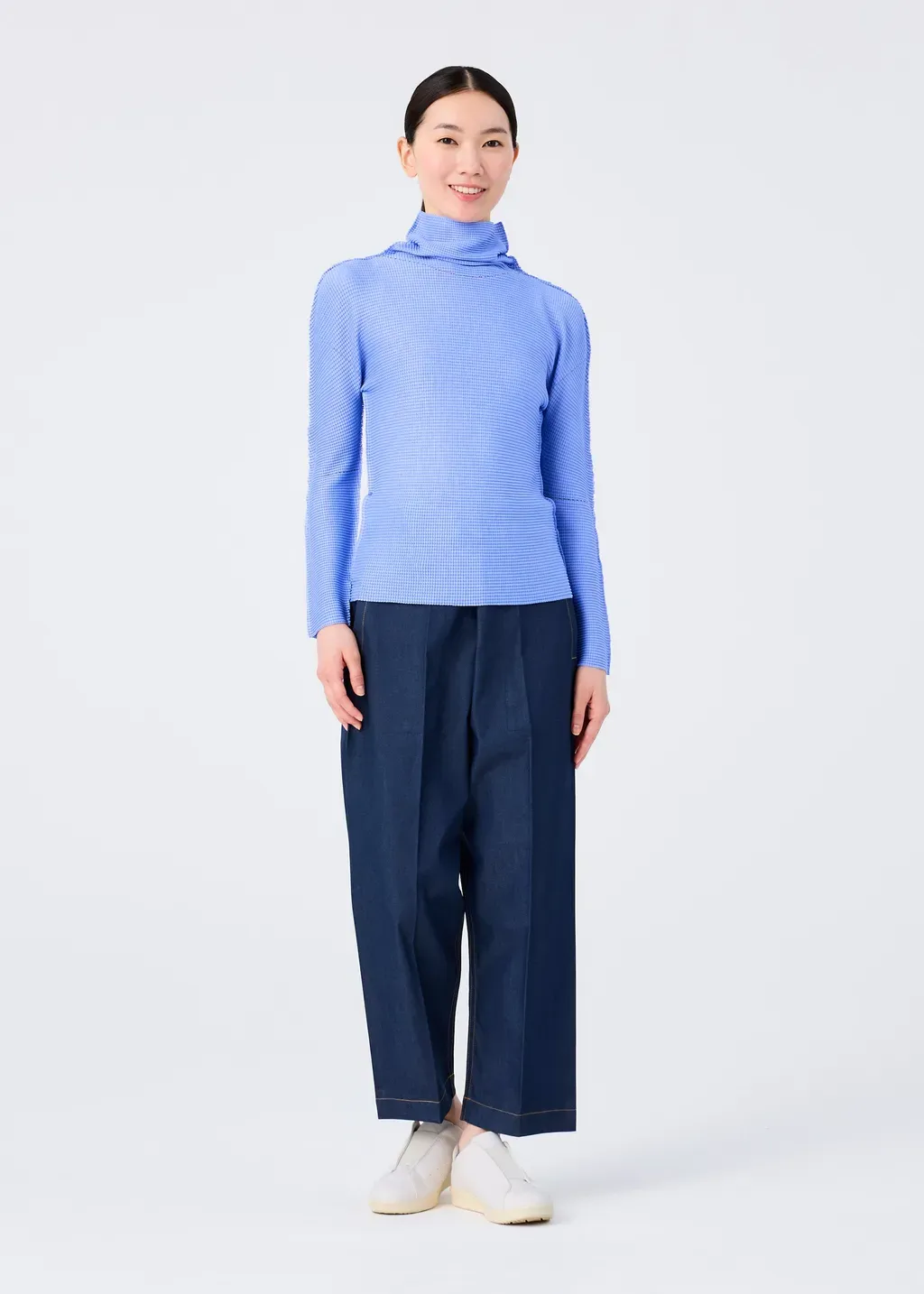 Knit Stretch Pleats 1