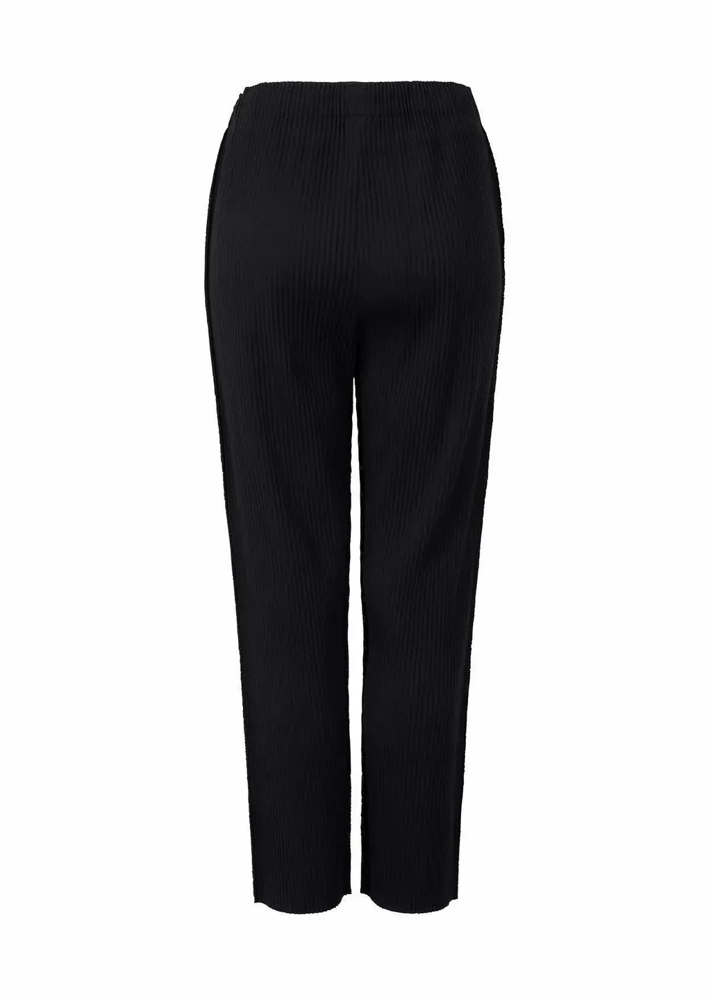 Fine Knit Pleats Black