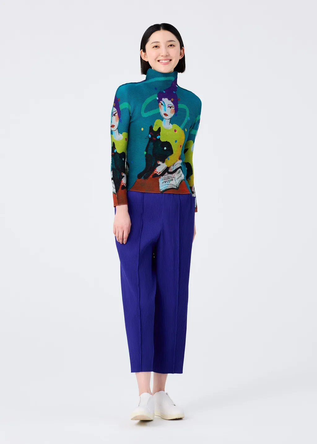 Fine Knit Pleats Color 1
