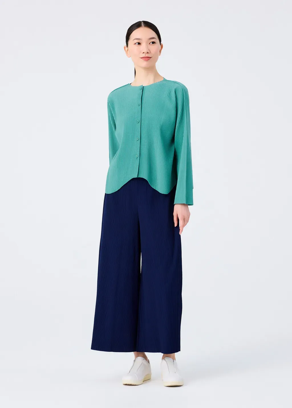 Fine Knit Pleats Bottom 1