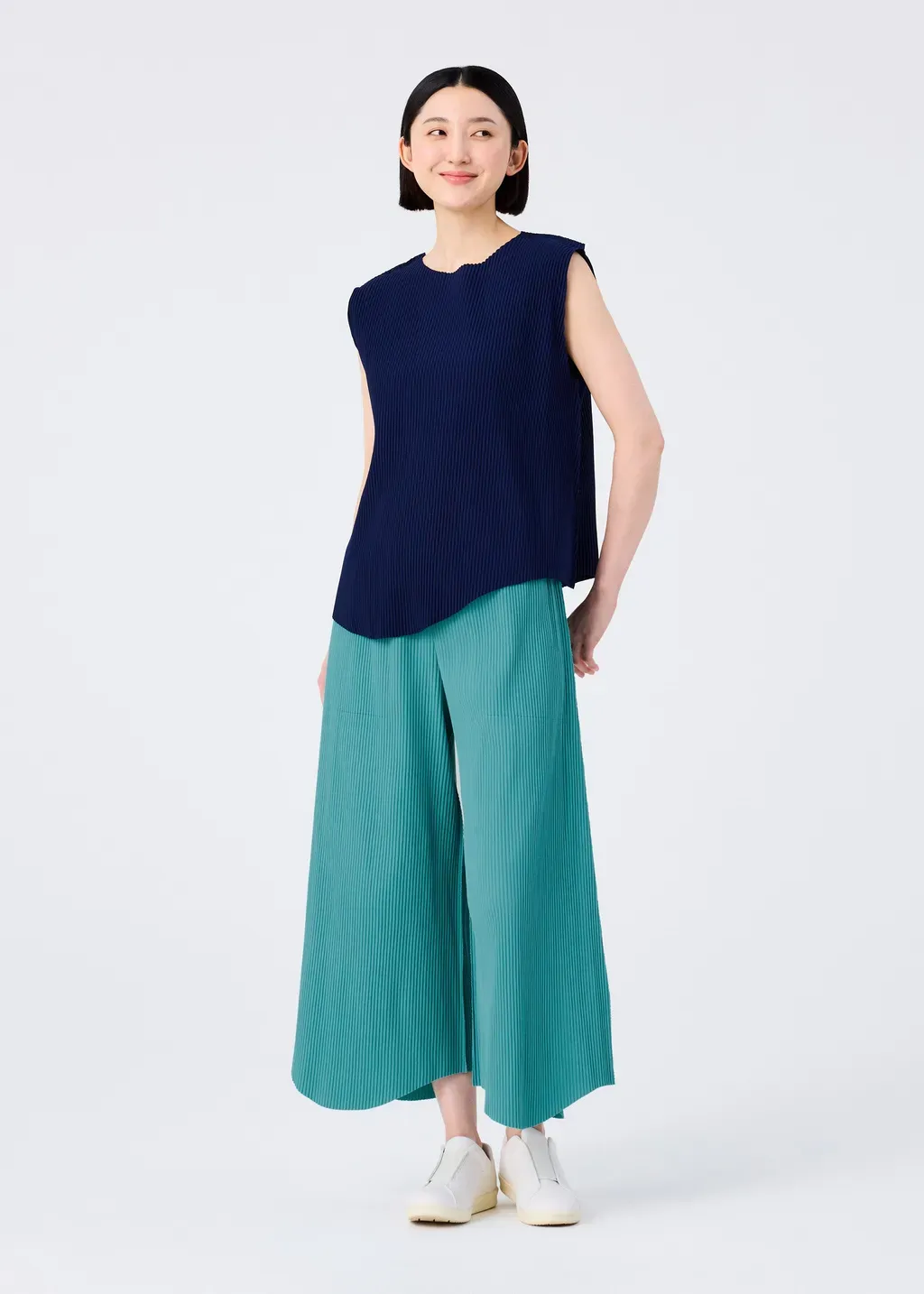 Fine Knit Pleats Bottom 1
