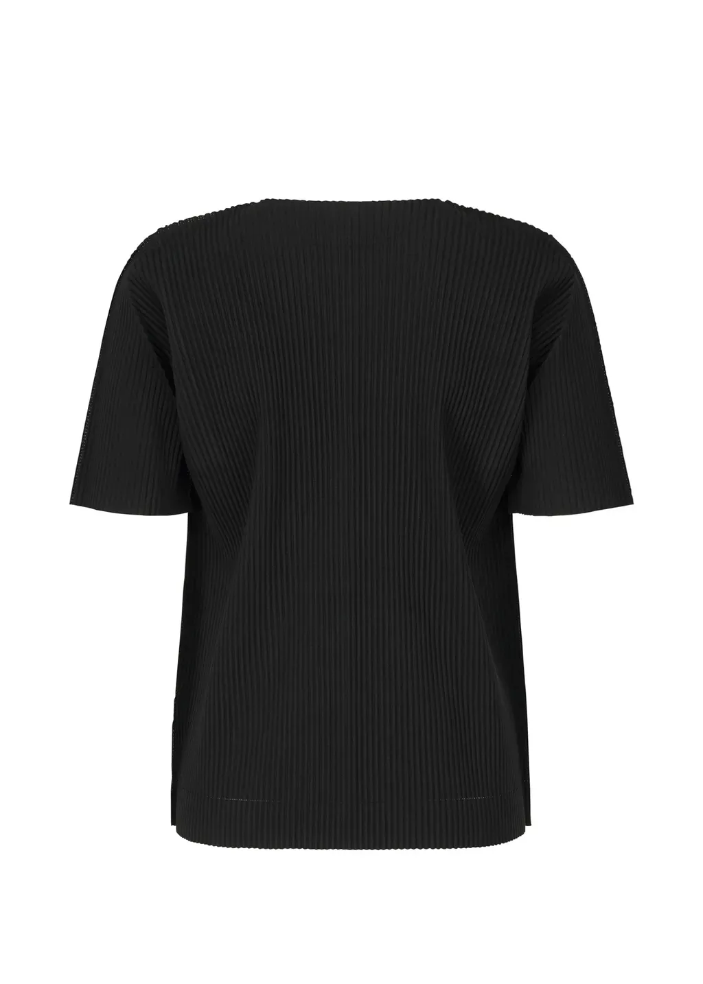 Fine Knit Pleats Black