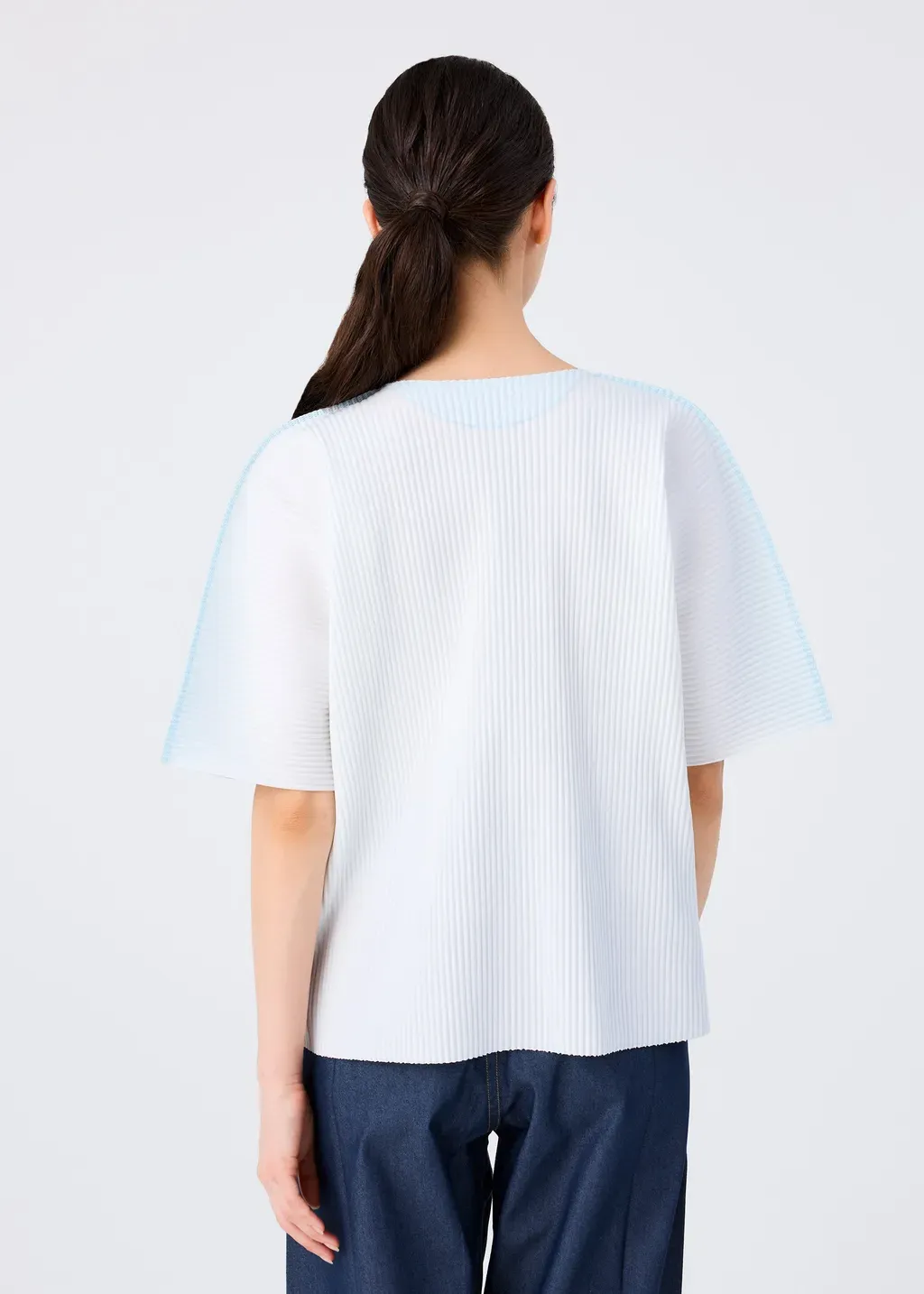 Magic Fine Knit Pleats T