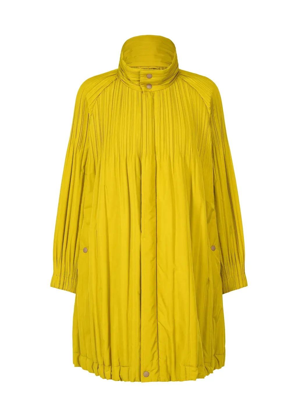 Padded Pleats Coat