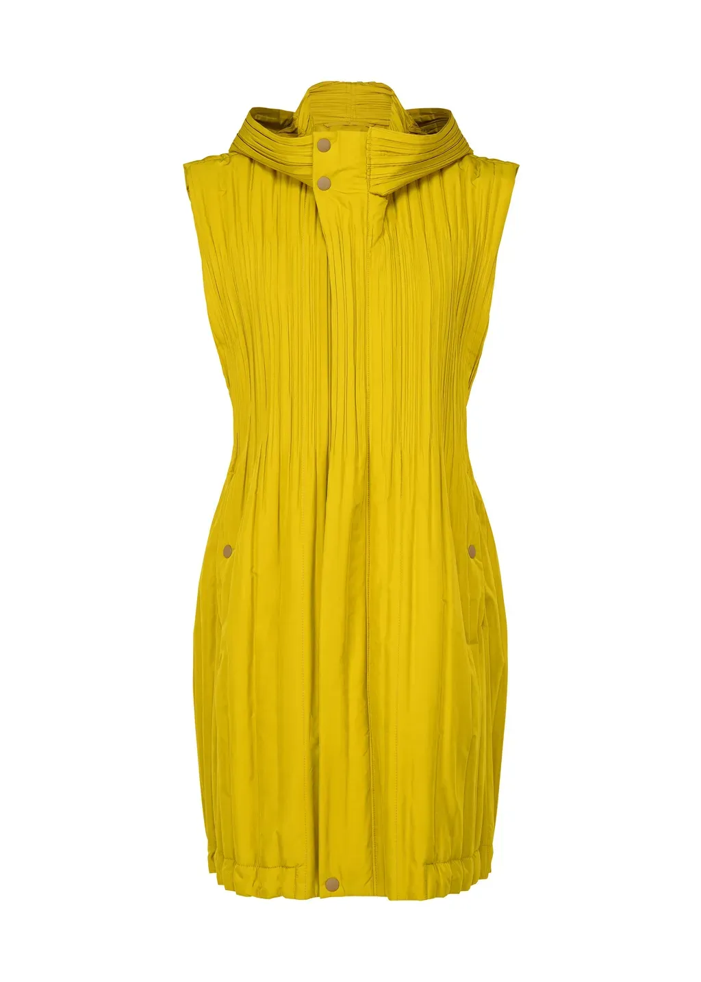 Padded Pleats Coat